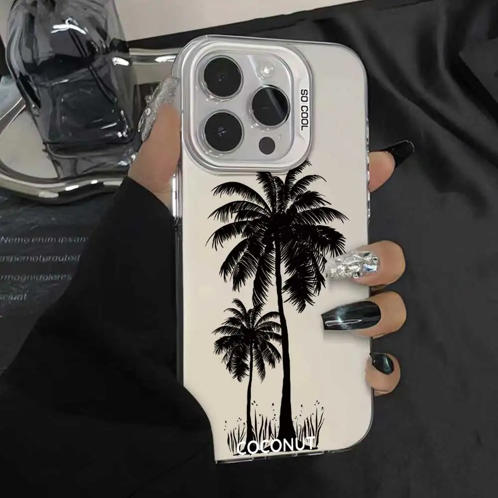Silver IMD Phone Cover Casing