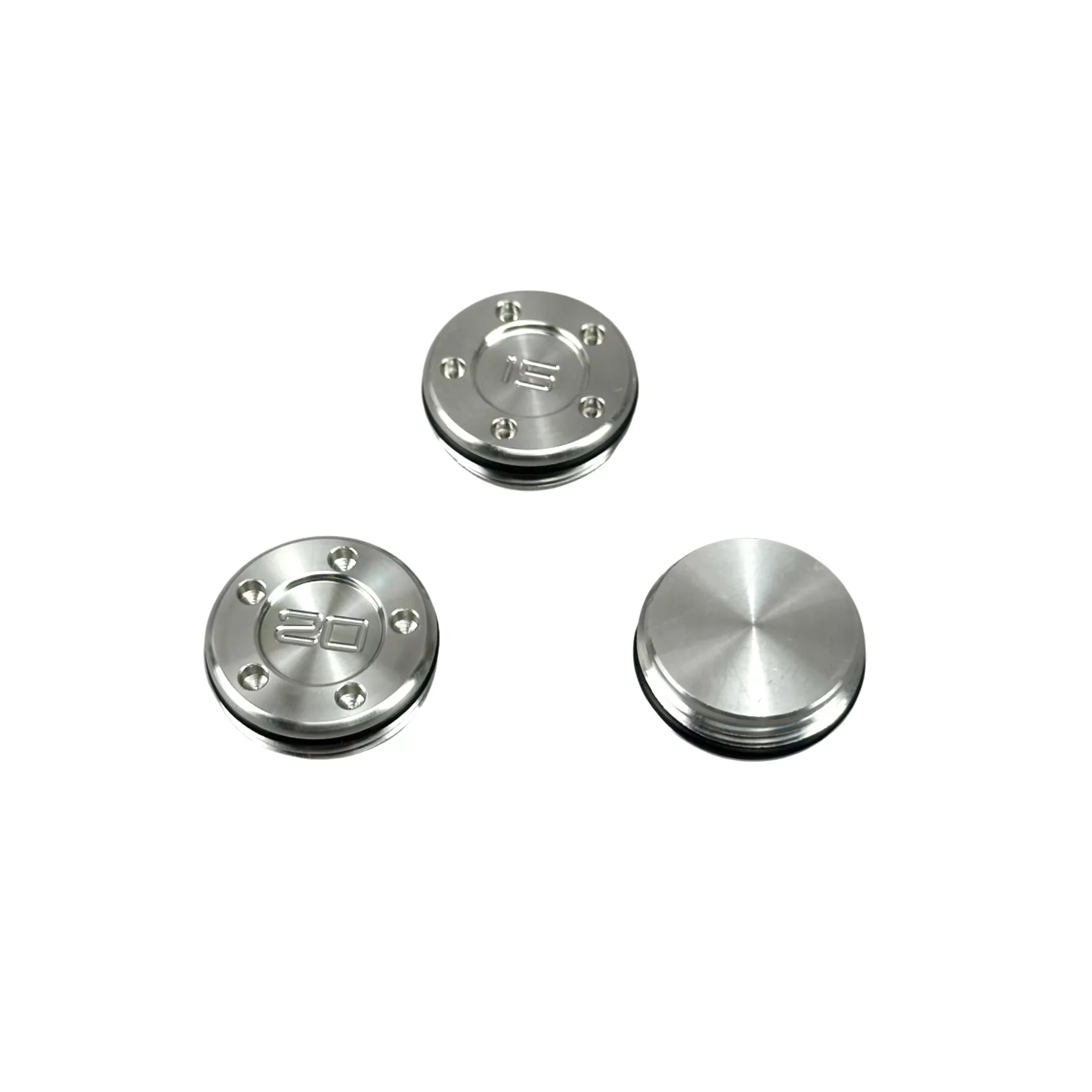 2pcs Silvery Golf Weight Custom Putter Screws Weights Compatible with Titleist Scotty Cameron 5g/10g/15g/20g/25g/30g/35g/40g