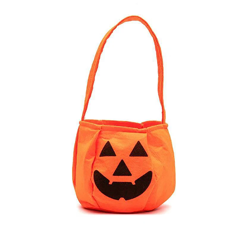 Description Picture 6 of itemHalloween Loot Party Kids Pumpkin Trick Or Treat Tote Bags Candy Bag Storage Bucket Portable Gift Basket