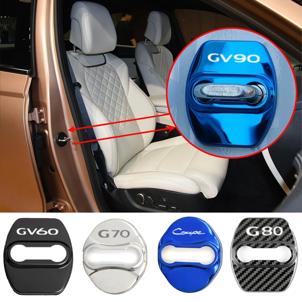 Car Door Lock Cover Auto Protection Case Car Styling Accessories for
