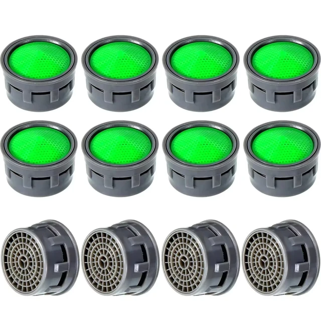 20 PCS Faucet Aerator Flow Restrictor Replacement Parts Insert Sink Aerator Basin Tap Filter Faucet Accessories 4