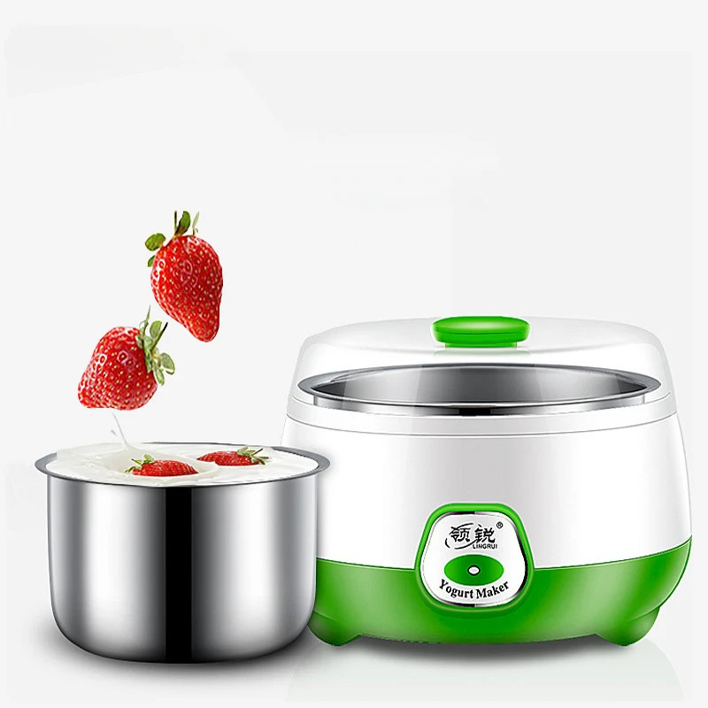 Yogurt Maker Mini Automatic Household DIY Tools Kitchen Appliances Stainless Steel Tank