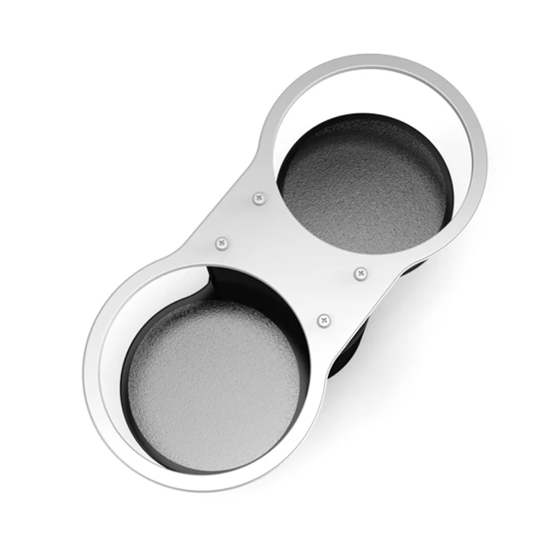 1개 유니버설 더블 홀 차량용 컵 홀더 음료수 거치대 자동차 브래킷 음료수 홀더