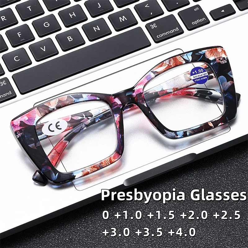 Large Frame Anti Blue Light Fashion Glasses - Ultra Light Unisex Eyewear