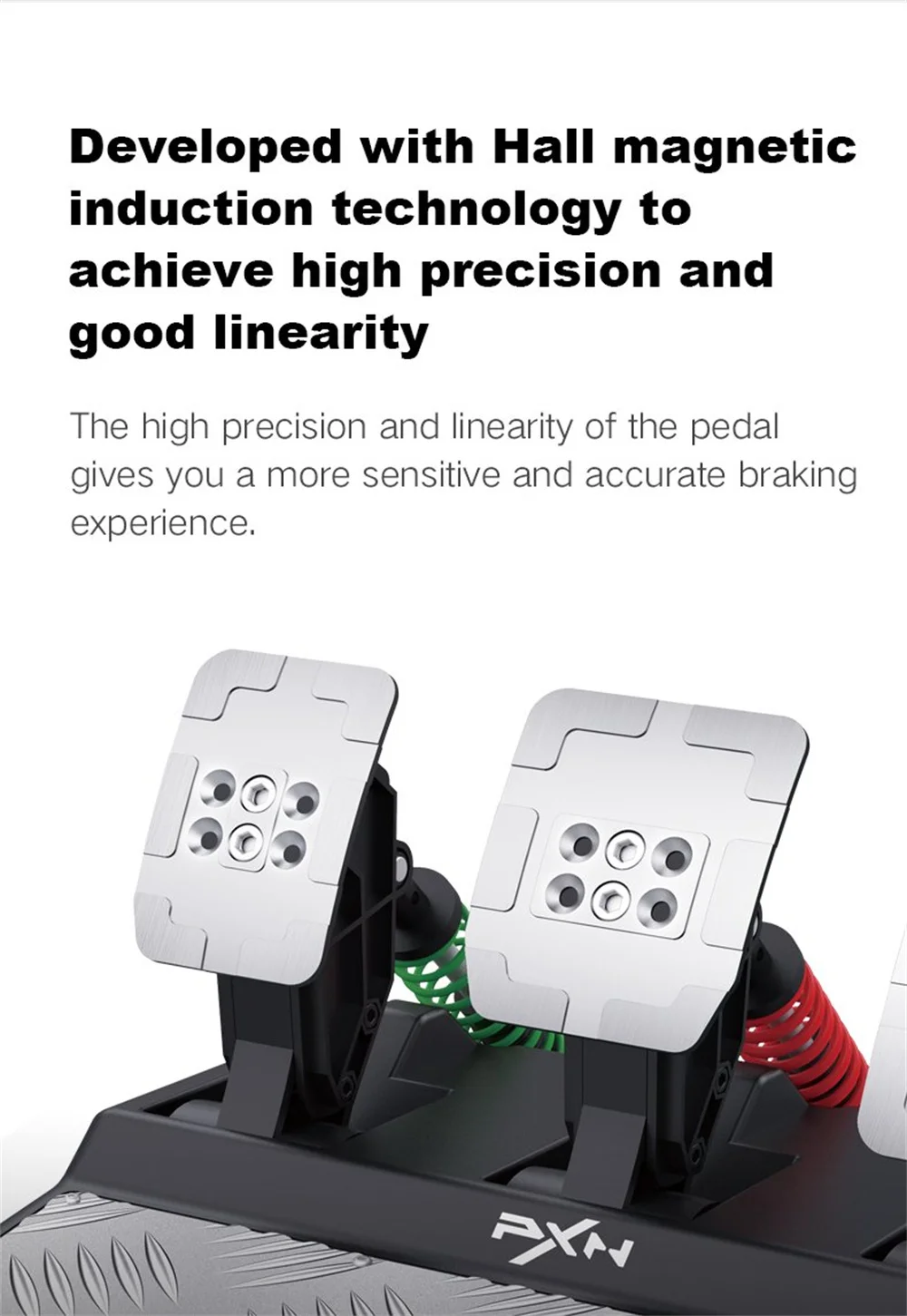  PXN A3 Pedals Steering Wheel Controller Pedal Set Racing Wheel