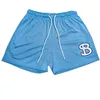 Men Casual pants gym shorts quick drying mesh Breathable shorts Men's running training short pants men outdoors sports pants 3