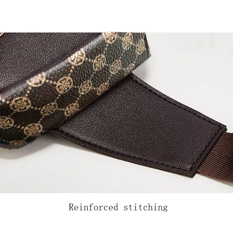 Neutral Color Padded Waist Bag for Travel and Business