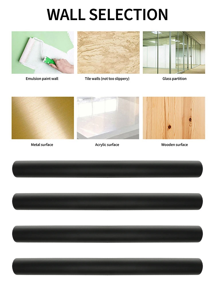 Blackboard For Home, School, Office, Self-Adhesive, Self-Adhesive, 45CM &times;200CM