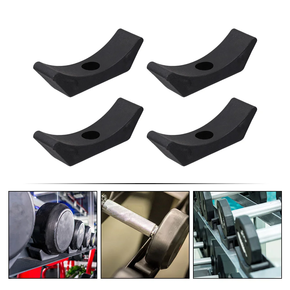 

4 Pcs Dumbbell Rack Racks Cradles Adjustable Fitness Equipment Storage Stand Pp Accessories