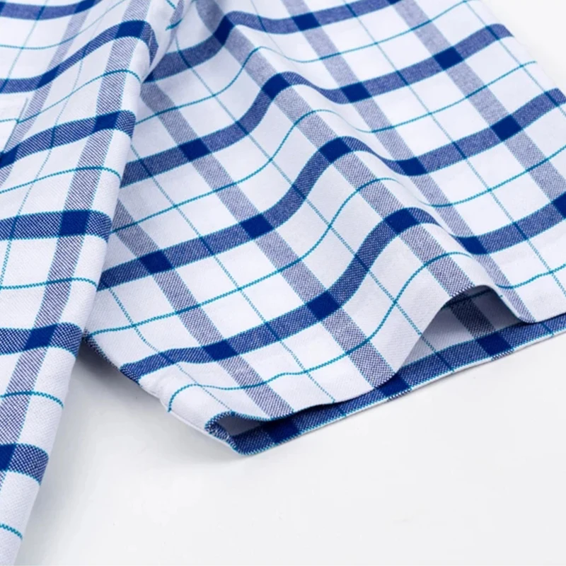 Summer 100% Cotton Oxford Men's Shirt Short Sleeve Plaid Striped Male Clothes Business Regular Fit Dress Shirts Oversized 7XL 6X 5