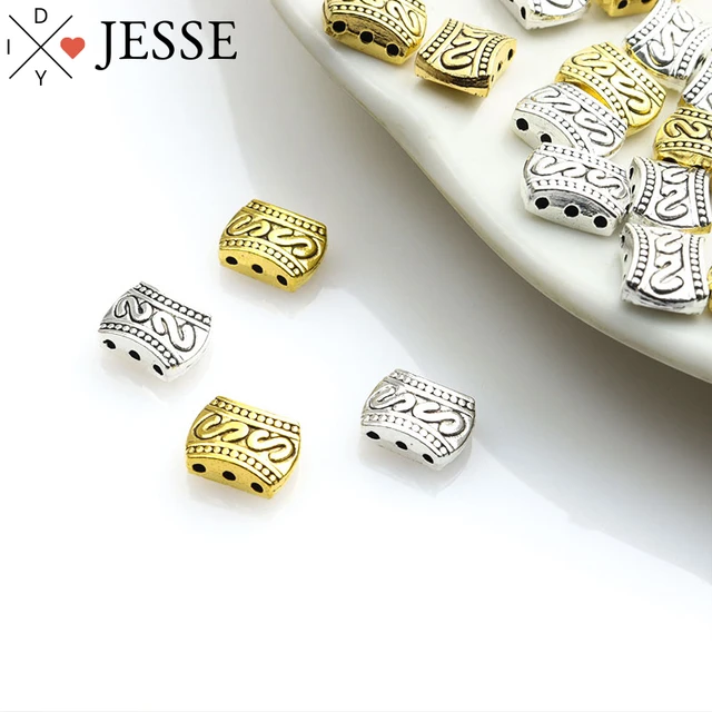 Alloy Tibetan Sier Gold Spacer Beads For Jewelry Making Diy Bracelet  Necklace Accessories Whole 4Mm277S Drop Delivery Dhvsb From Hui_hui, $19.71