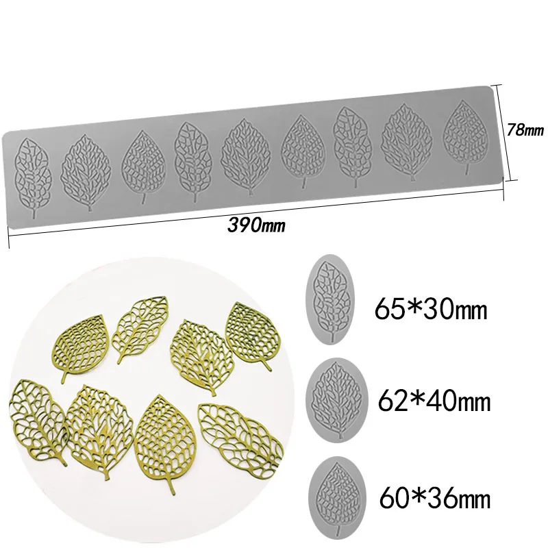 Chinoiserie Pavilion Swan Flower Leaf Lace Silicone Mold DIY Sugar Pad Thin Chocolate C... - SKU FLSM2153 - UGI Packaging