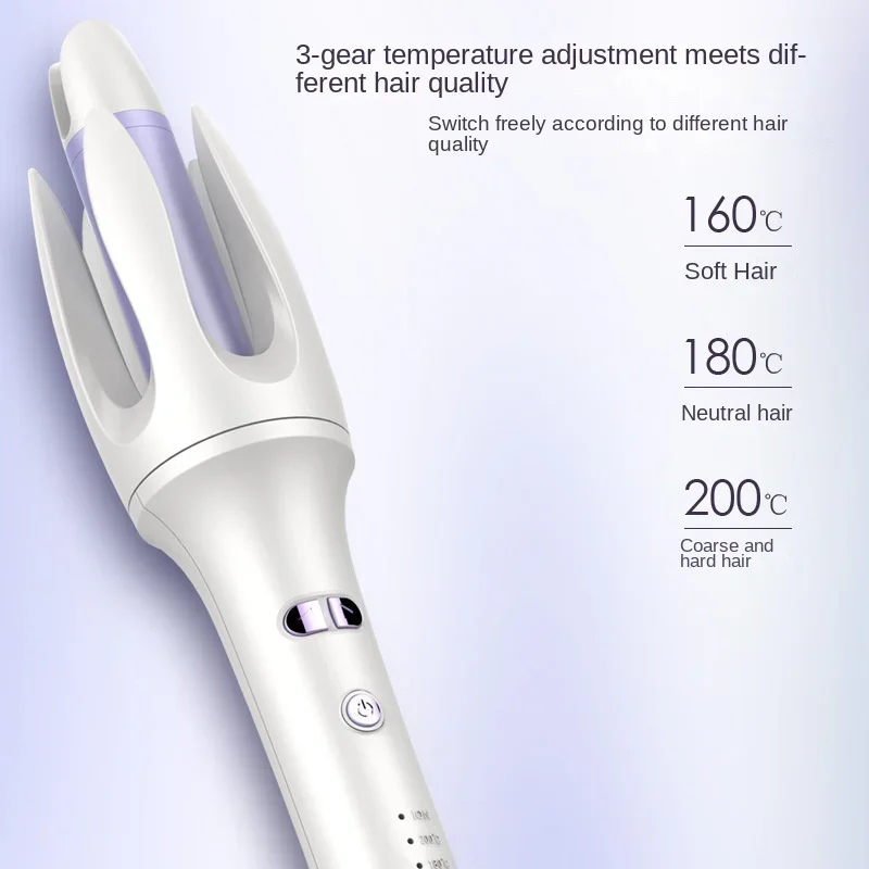 Automatic Curling Iron Negative Ion 28mm Large Wave Roll Anti-hot Timing Protection Hair Curlers 6