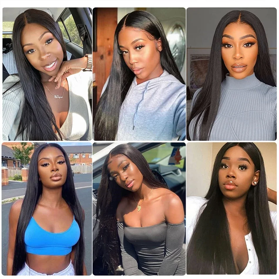 Straight Hair Bundles Brazilian Virgin Human Hair Bundles Straight 18-30 Inch 100% Unprocessed Virgin Weave