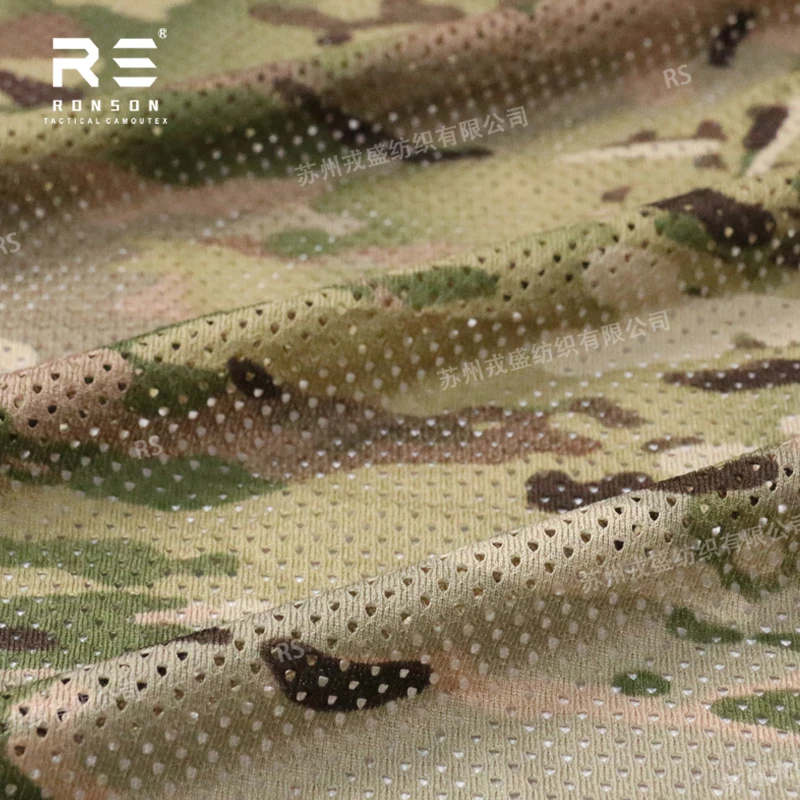 Tactical Fabric Mesh fabric 120gsm MC/ MCBK/MCTP/MCAP camouflage for printed