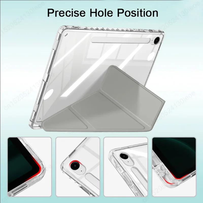 Universal Tablet Case with Pencil Holder - Durable Protective Cover for 11 to 13.1 Inch Devices