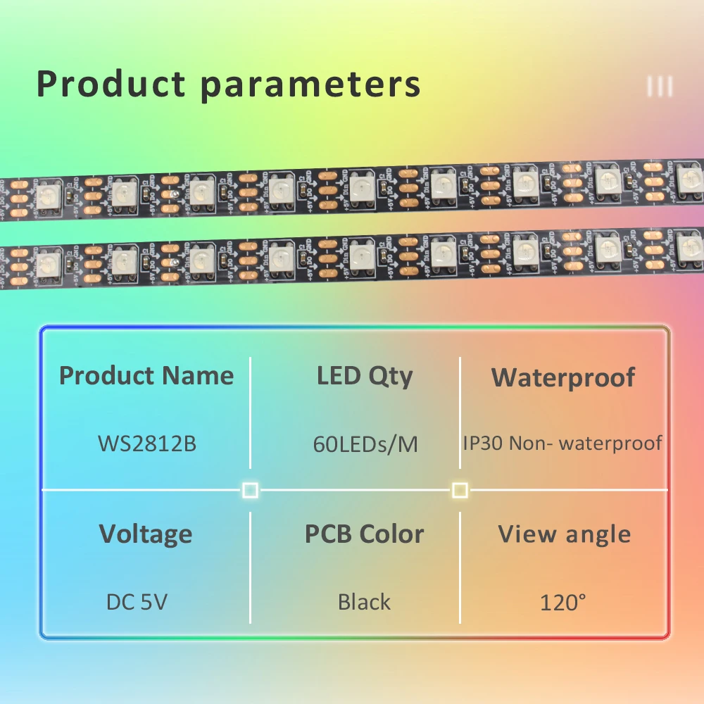 รูปสินค้า แถบไฟ LED ARGB ปรับสีได้ ตกแต่ง PC