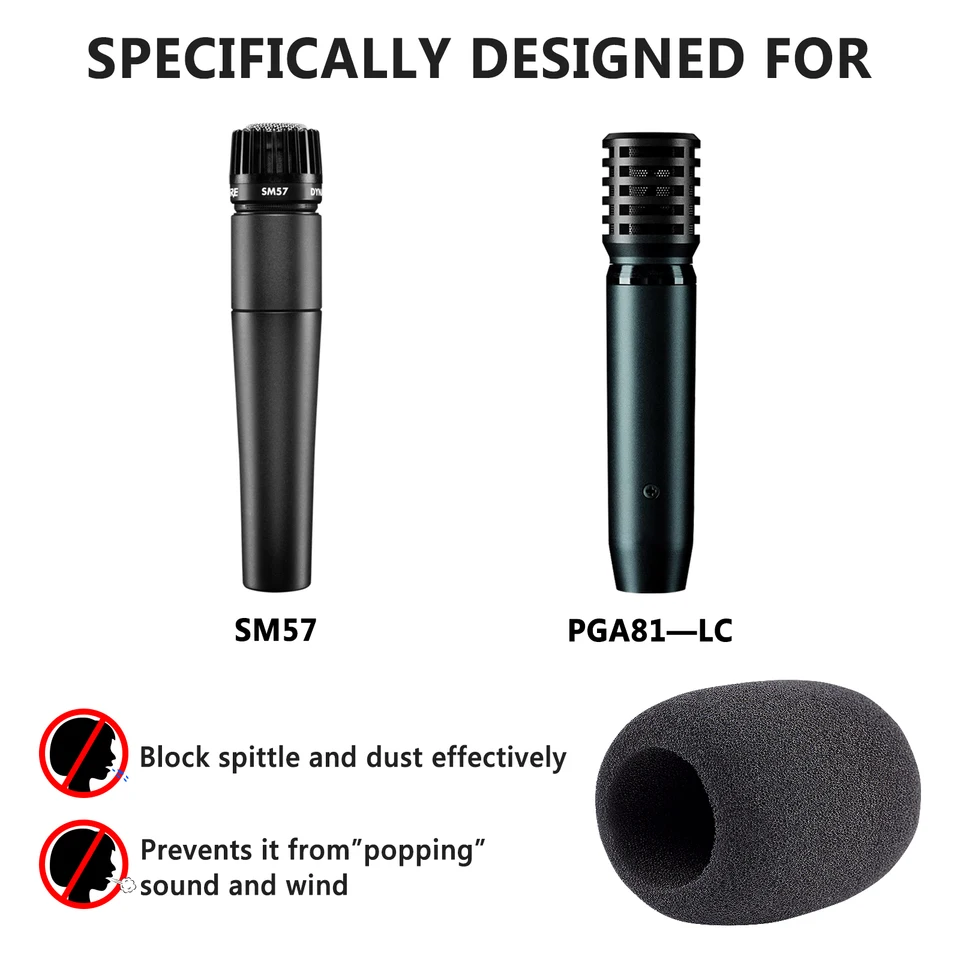GEEKRIA voor Creators Mic Pop Filter Compatibel met Blue Yeti X, Yeti