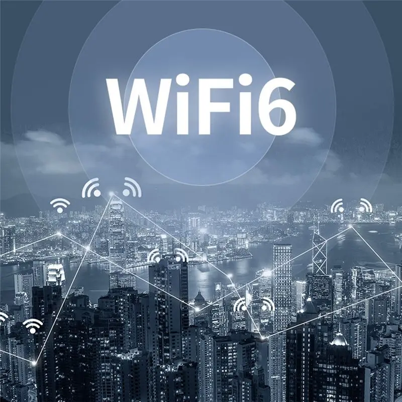 1800Mbps Wifi 6 USB 어댑터 5G/2.4Ghz Wi-Fi 무선 네트워크 카드 고출력 안테나