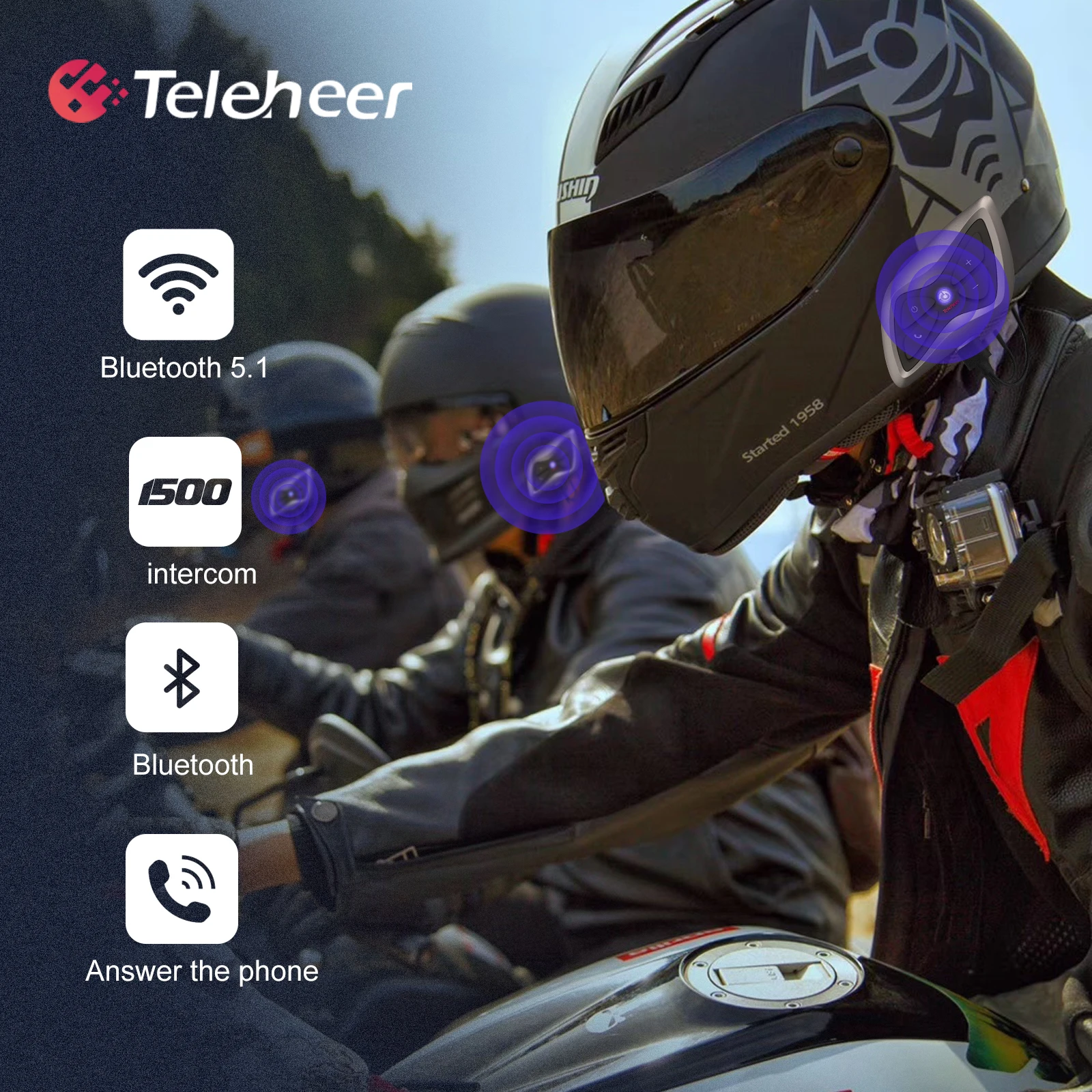 Teleheer-T6 Plus    ,  2 ̴ 1500M  Ŀ´ 