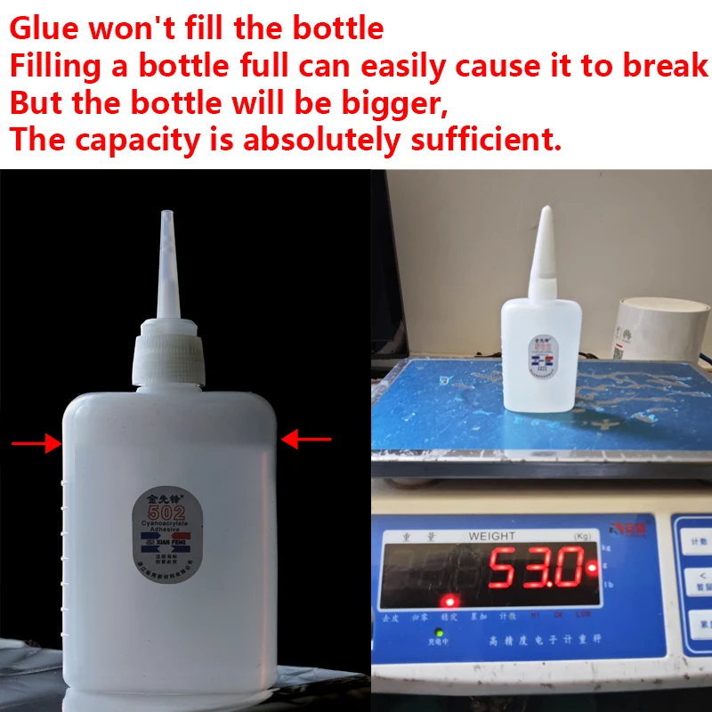 1pc 502 Super Glue Instant Quick Dry Cyanoacrylate Strong Adhesive Quick Bond Leather Rubber Metal Office Supplies Fast Glue 2