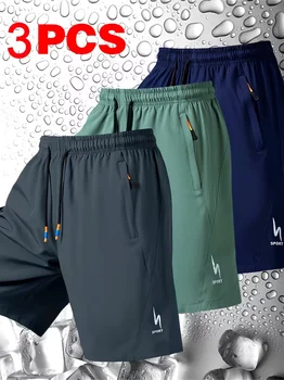Top Quality Summer Sports Shorts Men New Comfortable Elastic Waist Clothing Male Breathable Short Trousers 1
