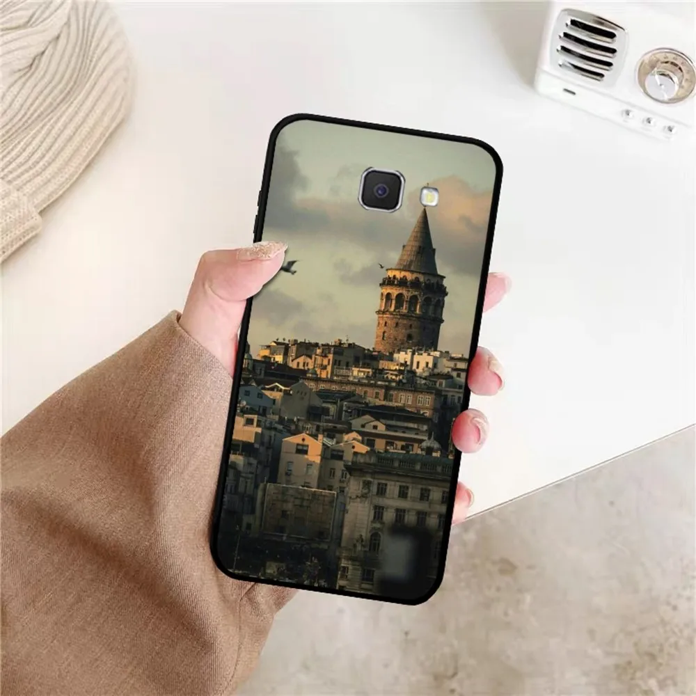 Coque de téléphone paysage Turquie Istanbul, housse mobile pour Samsung J7 plus 7core J7 neo J6 plus prime J6 J4 J5