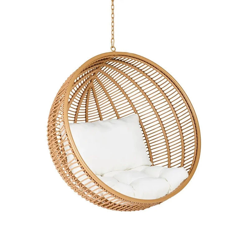 

Outdoor Vine Weaving Net Red Bird's Nest Landing Indoor Home Style Lazy Man Rocker Chair Balcony Hanging Chair Akita