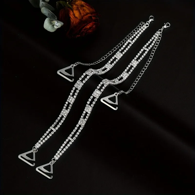 2 Elegant and Fashionable Wedding and Holiday Accessories, Making Them Fashionable Jewelry Gifts for Women's Weddings - 2