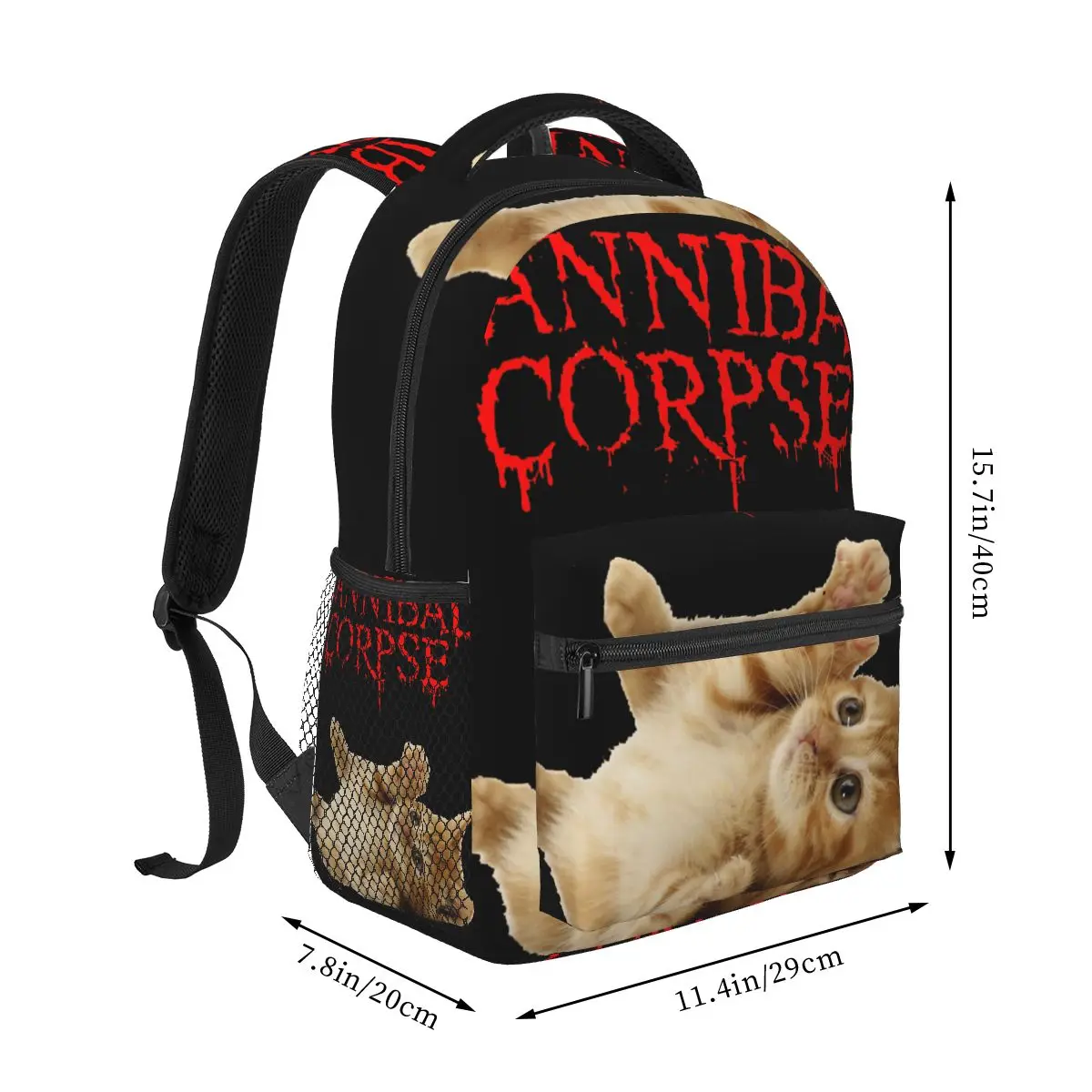 Cannibal Corpse Casual Backpack Unisex Students Leisure Travel Computer Backpack