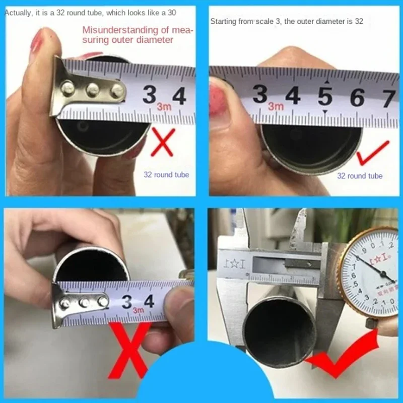 Dia 13mm-114mm Round Plastic Blanking End Cap Tube Pipe Insert Plug Dust Cover
