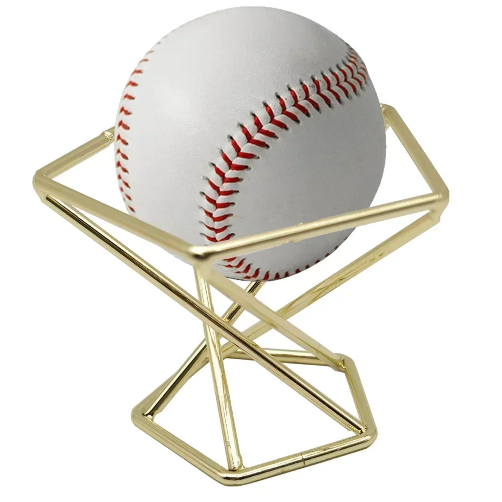 Metal Baseball Holder Display Stand Rack For Golf Ball Tennis Ball Softball Gift Carbon Steel Baseball/softball Bracket Support