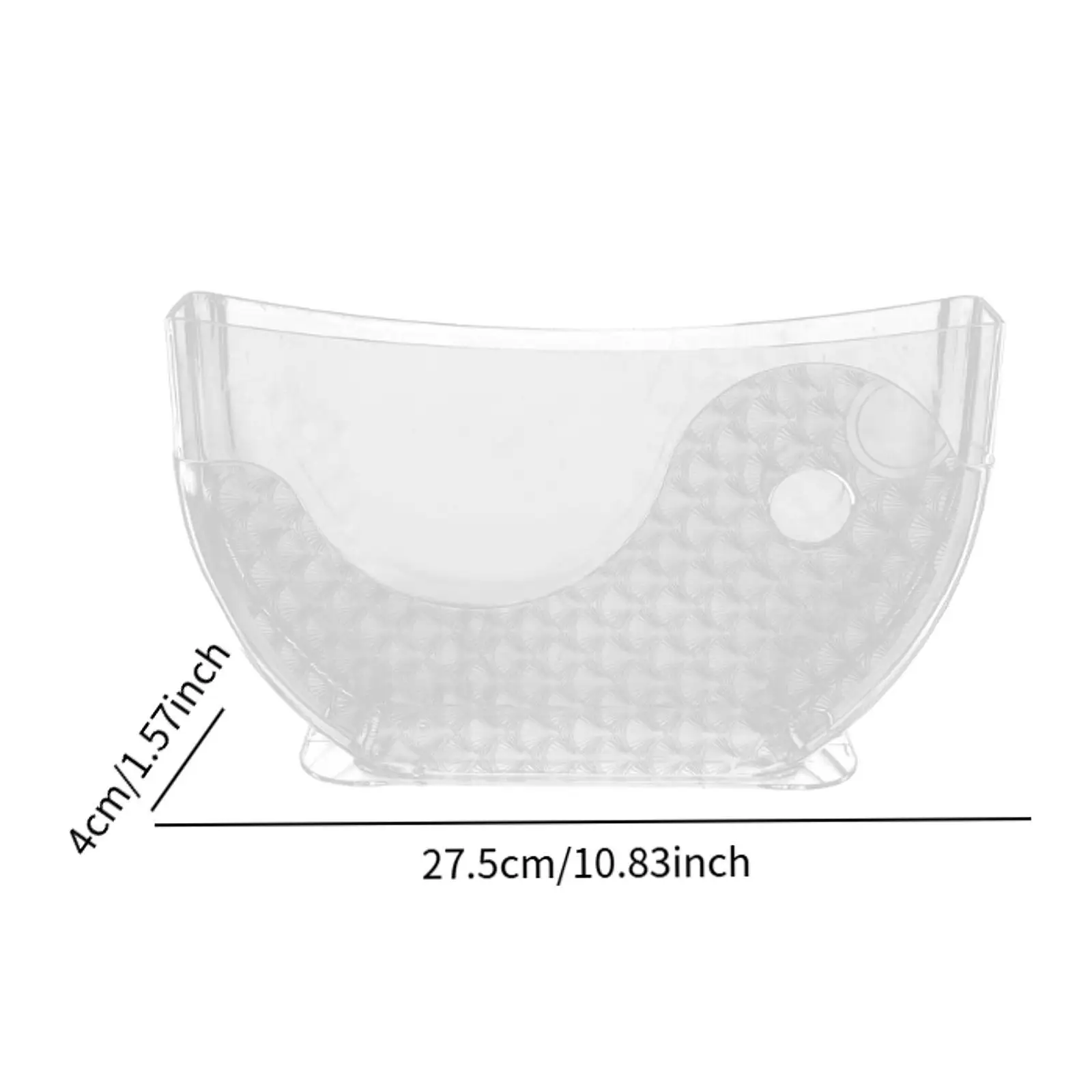 Rice Paper Water Bowl Rice Paper Box Non Slip Egg Roll Wrappers Holder Clear Vietnamese Wrapper Holder Bowl storage box kitchen storage box food storage container food storage box