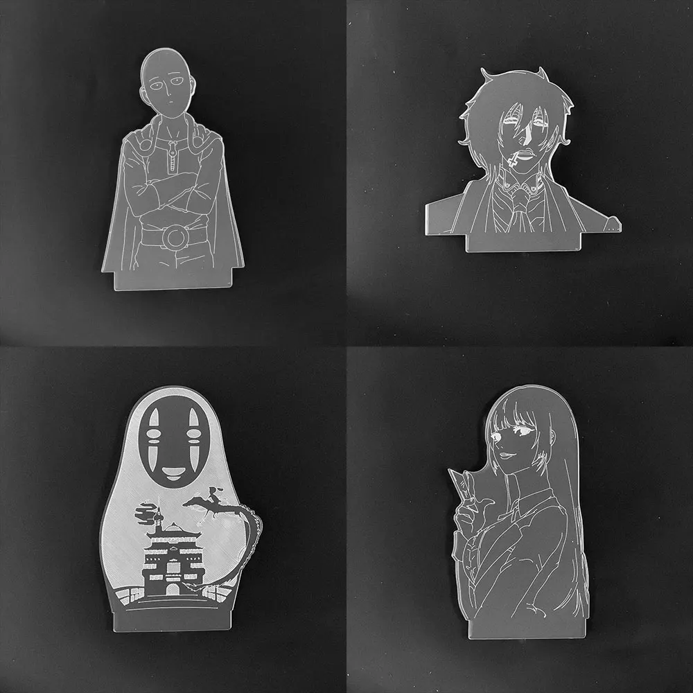 

Anime Acrylic Sheet Card Slot 8cm For Thickness About 4mm