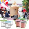 Ice Cream Pints Cup, Ice Cream Containers with Lids for Ninja Creami Pints NC301 NC300 NC299AMZ Series Ice Cream Maker 5