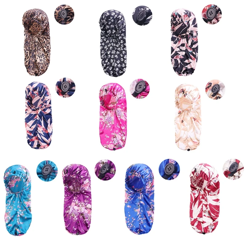 

Long Sleep Elastic Hair Band with Botton Hair Care