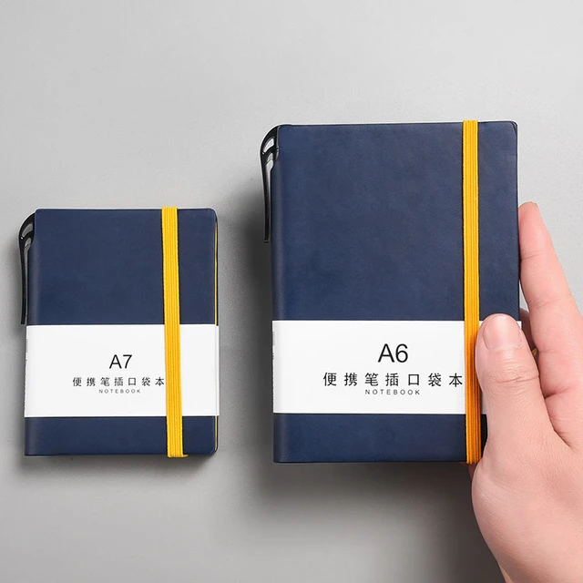 Carnet de poche A6 A7, Mini carnet de poche, petit carnet de notes, carnet  de notes, Journal intime, Agenda, papeterie scolaire, bureau, 96 Pages -  AliExpress