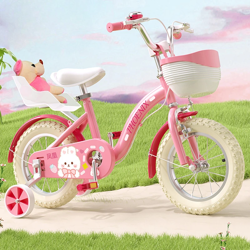 

Children's Bicycle Girl 3-6 Years Old 7 Years Old 8 Years Old Female Baby Girl Princess 16 Inch To 18 Inch Bicycle