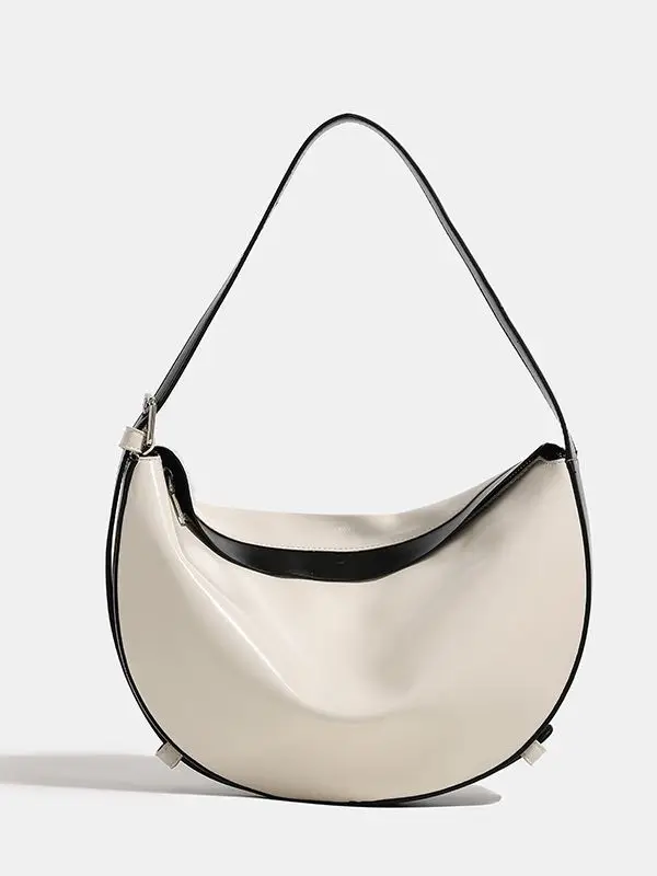 Maxdutti Fashion Ladies Minimalist Large Capacity Soft Leather Crossbody Bag Tote Bag Women's Bag Casual Shoulder Bag Women