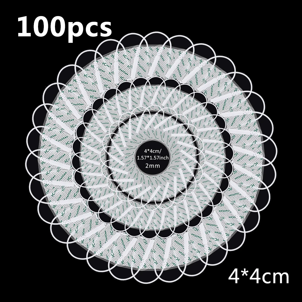 100pcs 4x4cm