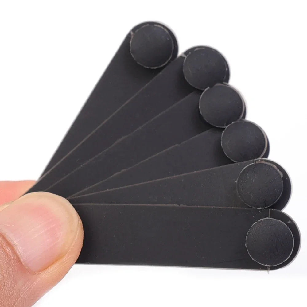 GTSE Lot De 100 Bases Noires Pour Serre-câbles Jusqu'à 5 Mm De Large - Trou De Vis De 4 Mm (M4