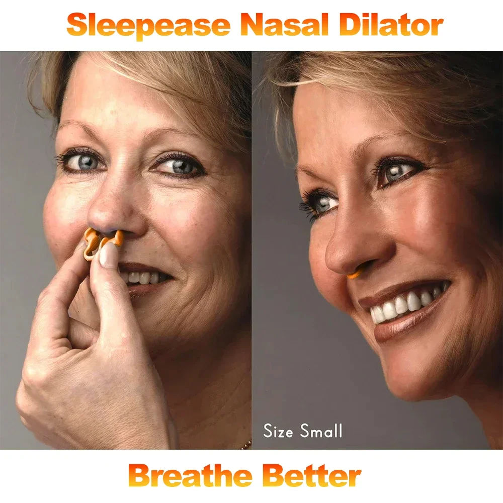 Silicone Nose Clip Anti Snoring Nasal Dilator Stop Snore Aid Improve Sleeping Rhinitis 1Pcs