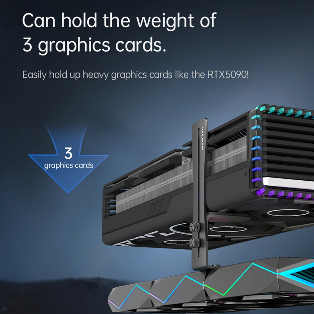 Aluminum Graphics Card Holder for PC Case Accessories