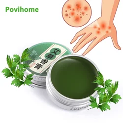 15g Wormwood Balm Moxa Moxibustion Cooling Cream Anti Motion Itching Headache Refreshing Medical Herbal Ointment Health Care