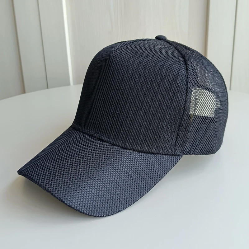 

Hat Male Fashion Brand High Top Breathable Mesh Summer Baseball Cap Thin Student Big Head Round Big Face Suitable Hat