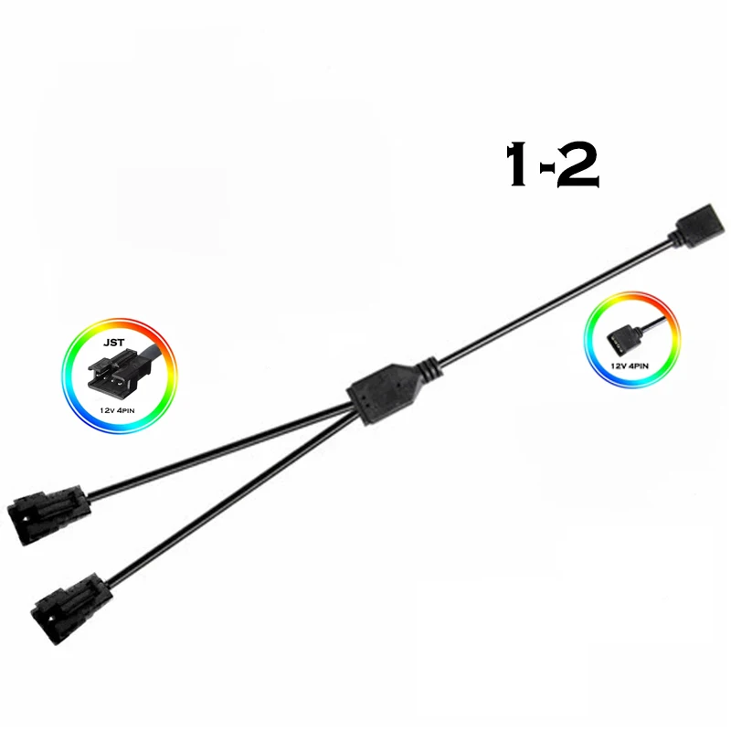 12V 4PIN Male1-2