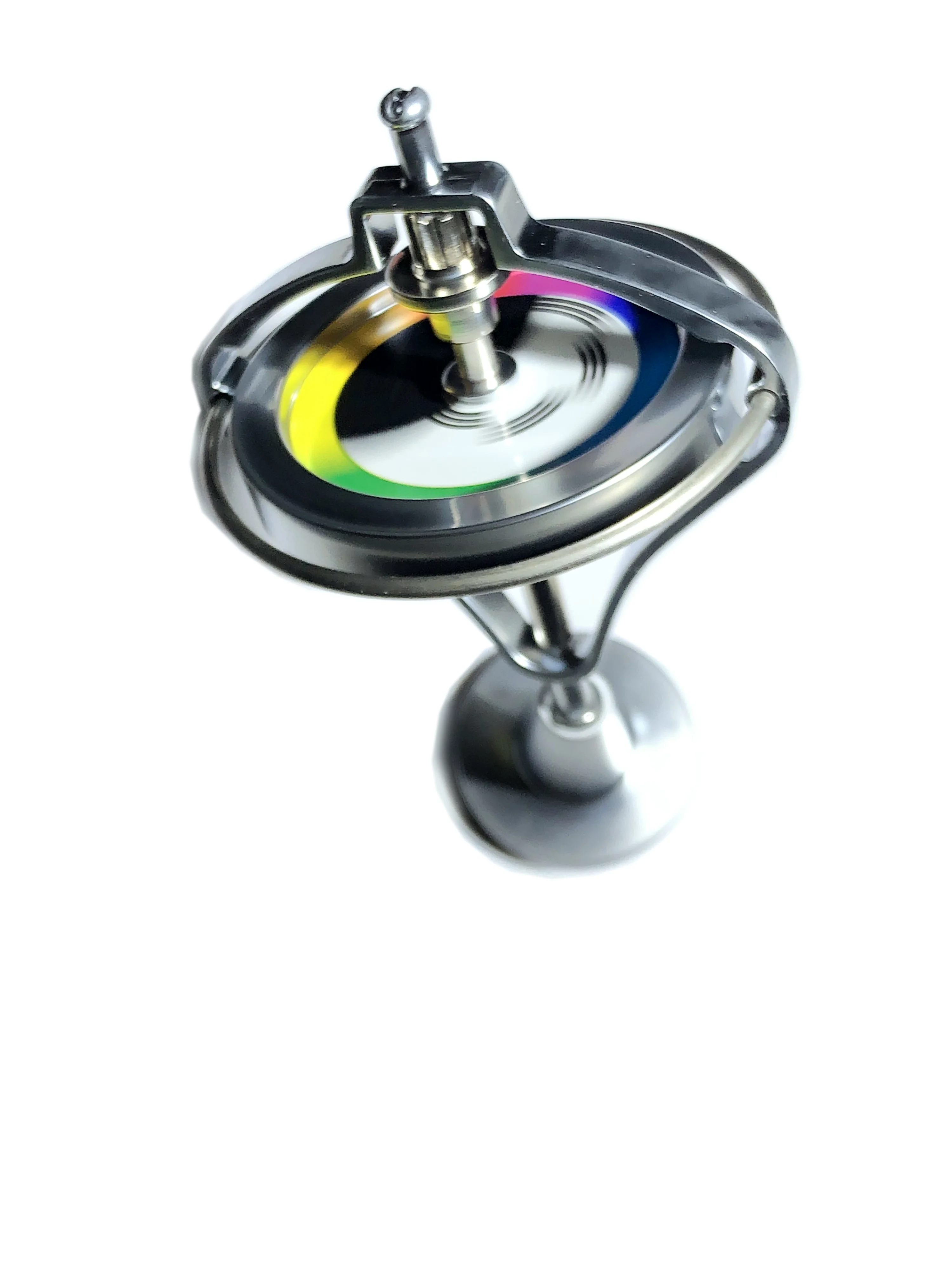 Metal Mechanical Gyroscope Anti Anxiety Adults Kids Stress Relief Toy
