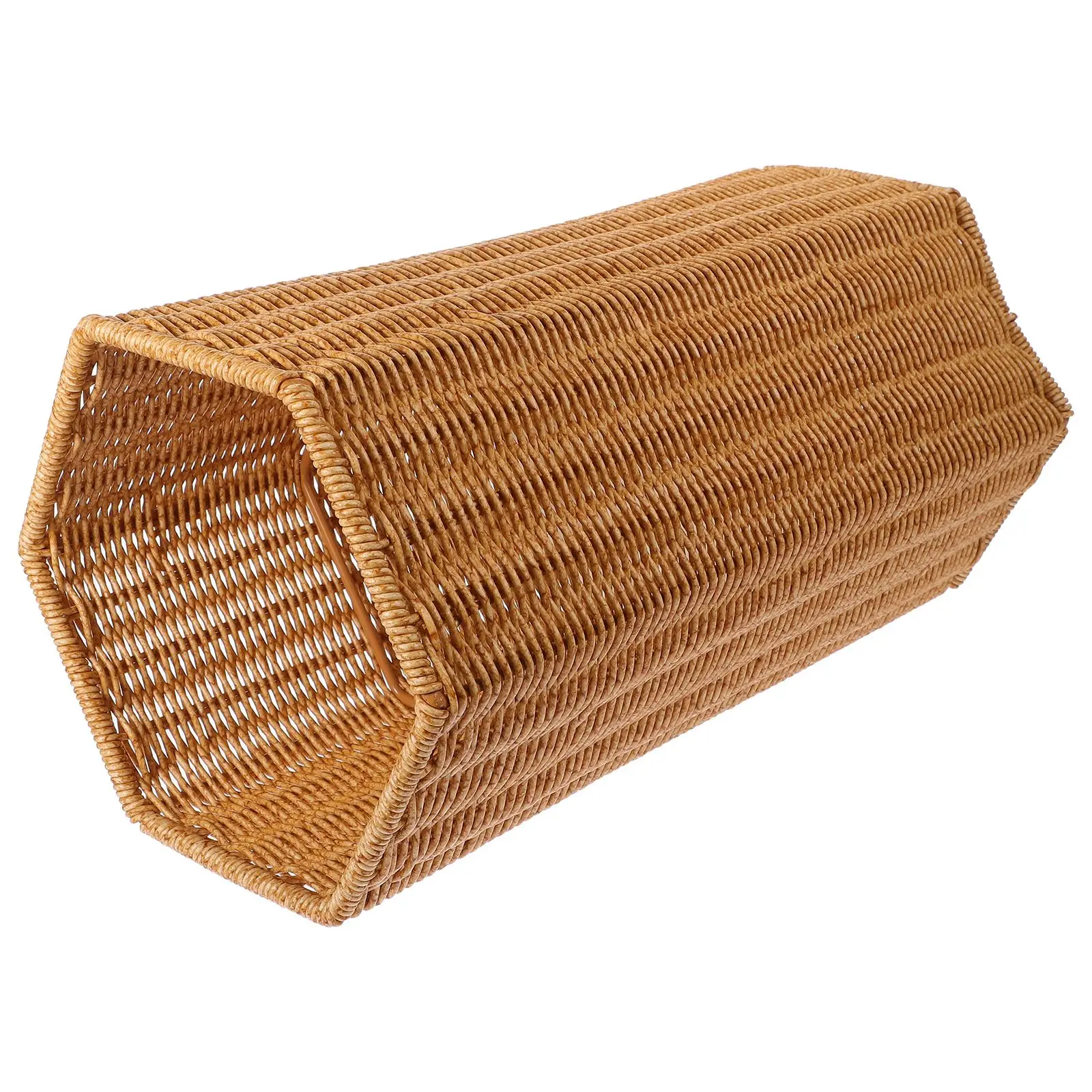 Plastic Rattan Weaving Umbrella Stand Creative Umbrella Storage Bucket Living Room Home Holder Organization Rack