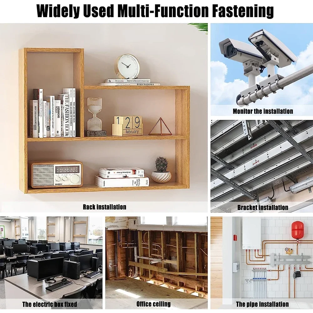 Mini Portable Metal Plate Nailer Set Home Fit Up Multi-function Wall Fastening Tool Labor-Saving Nail Machine Shooting Machine 6