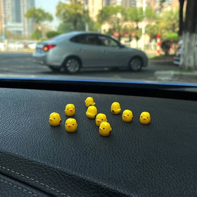 5/10/20PCS Cute Mini Chicken Car Interior Decoration Auto Rearview